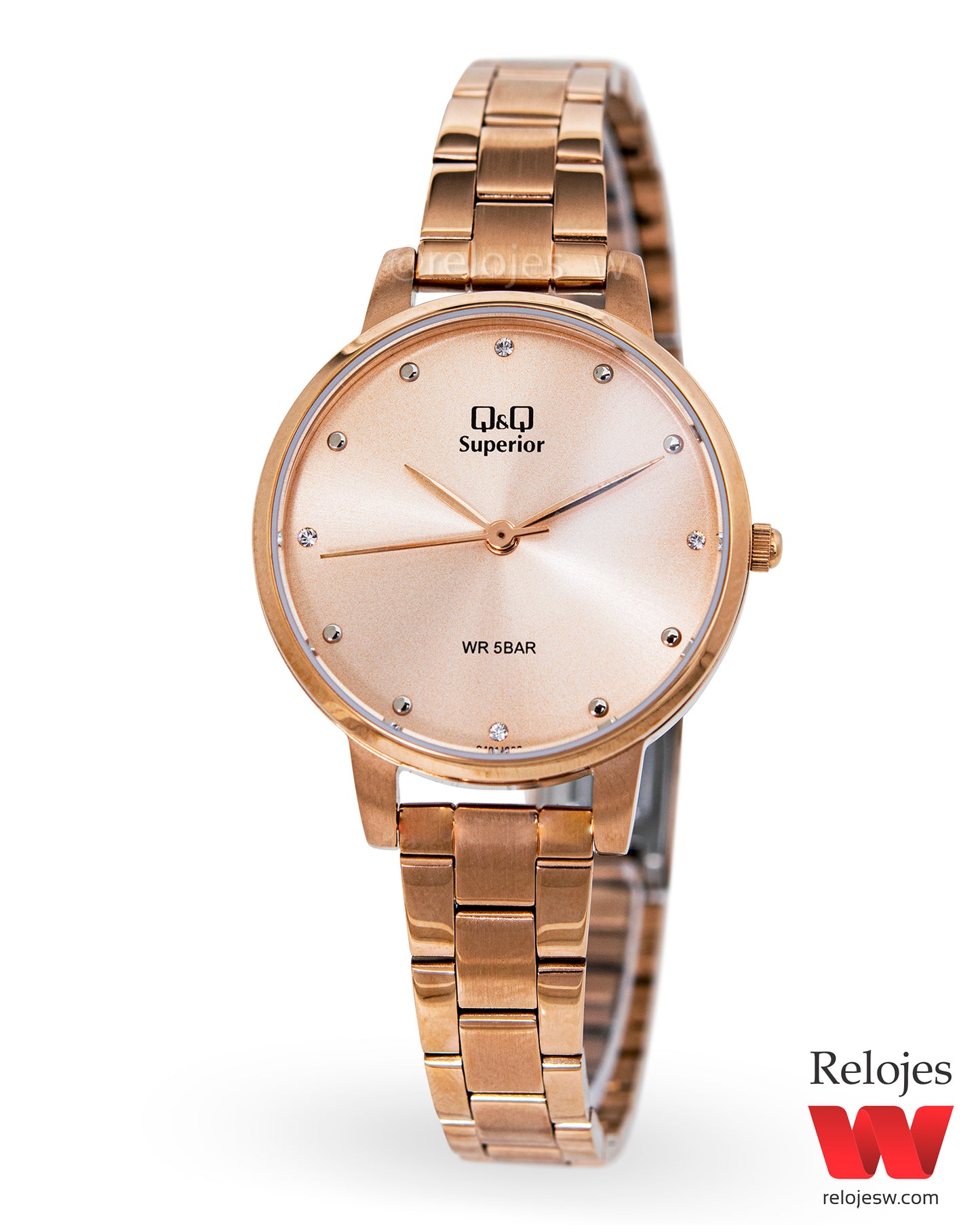 Reloj Q&Q Superior Mujer Oro Rosa S401J002Y