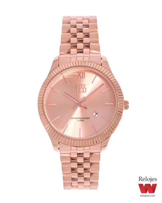 Reloj Yess Mujer SM-21052 Oro Rosa