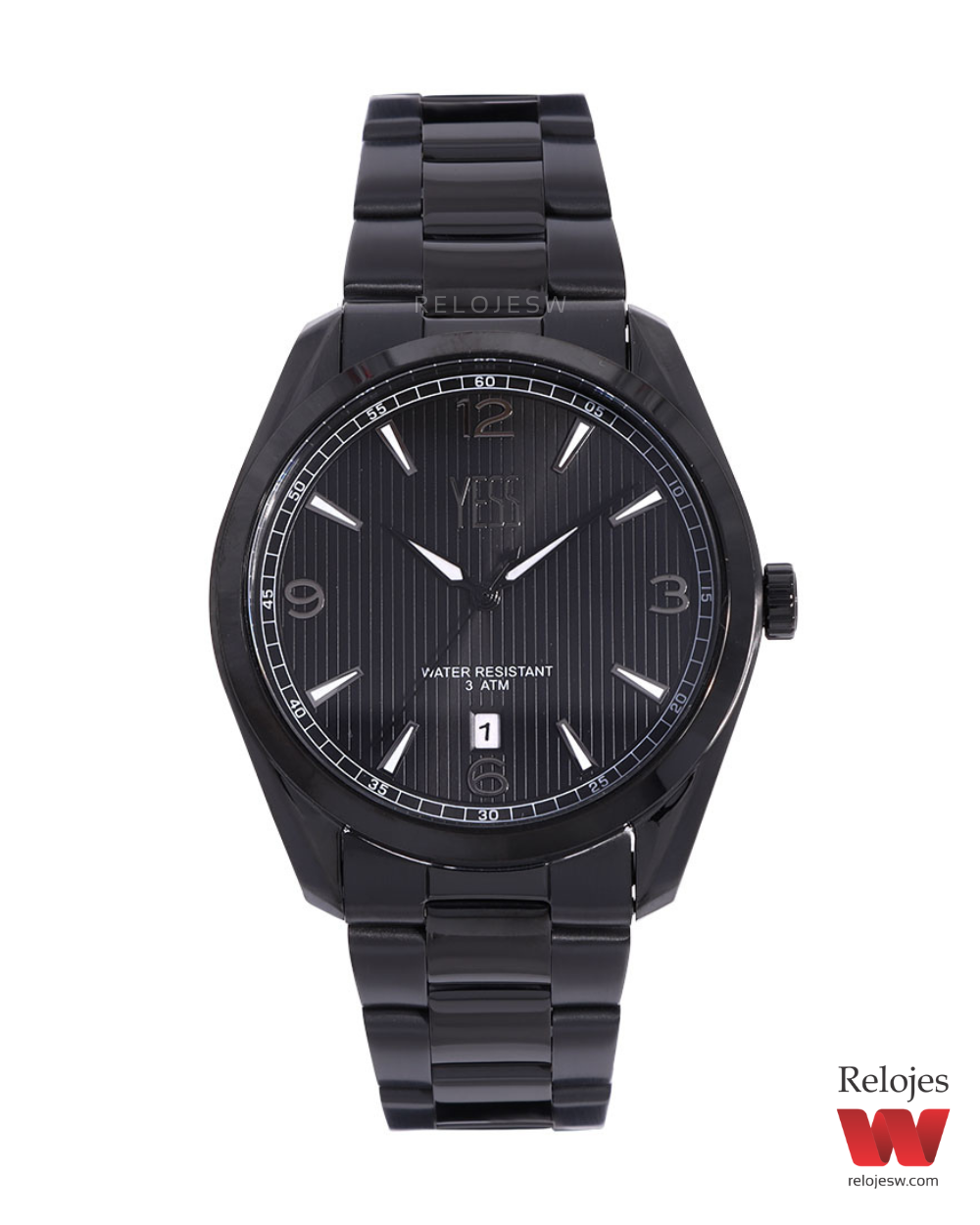 Reloj Yess Hombre SM-21153G Negro