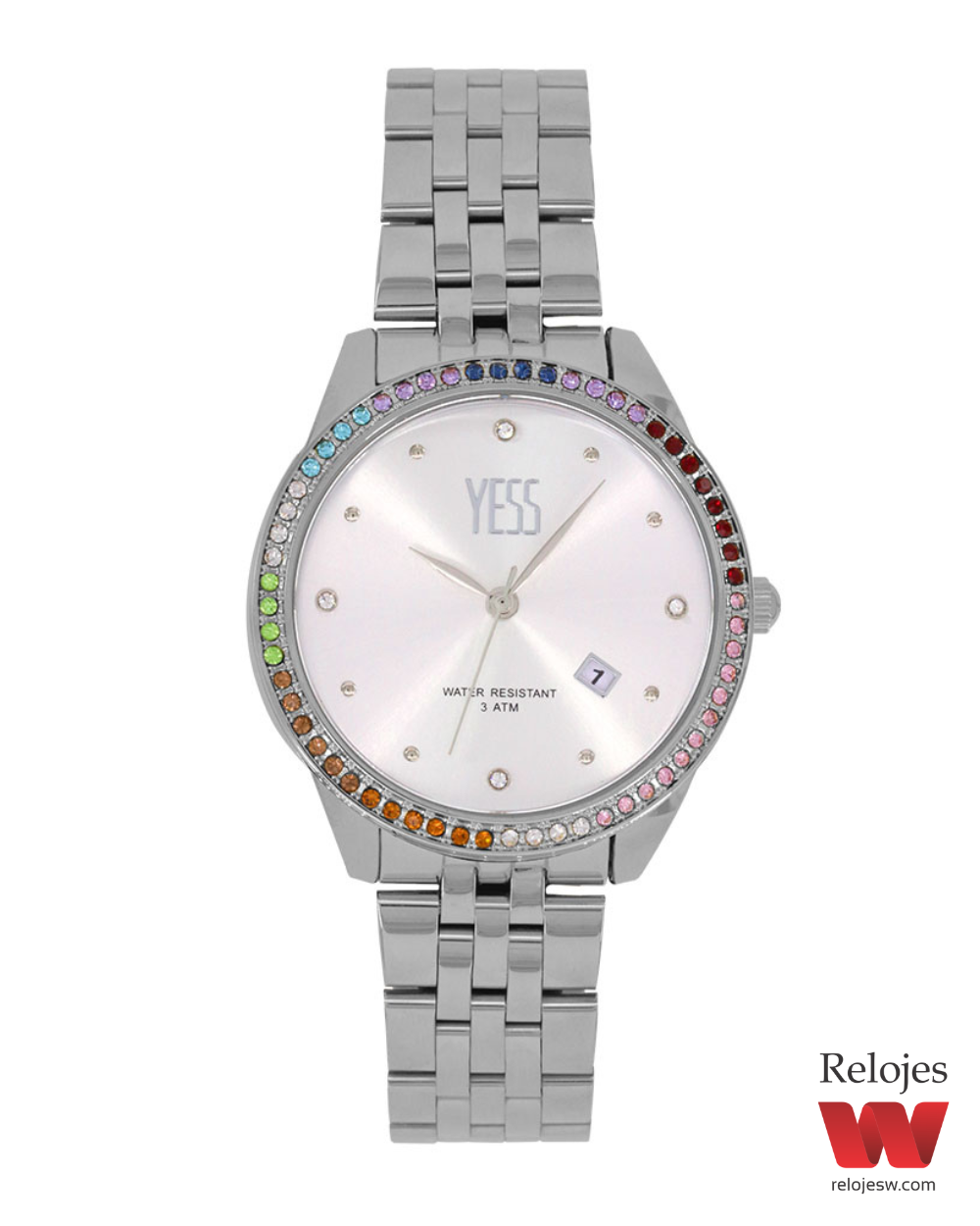 Reloj Yess Mujer SMT-22302 Plateado