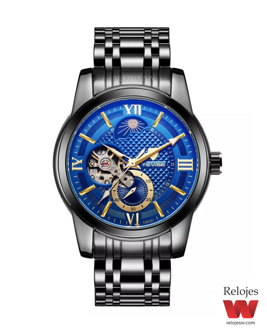 Reloj Tevise Hombre T805C Negro