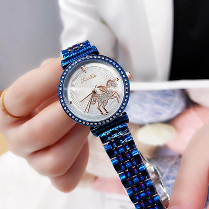 Reloj Scottie Mujer Unicornio Azul