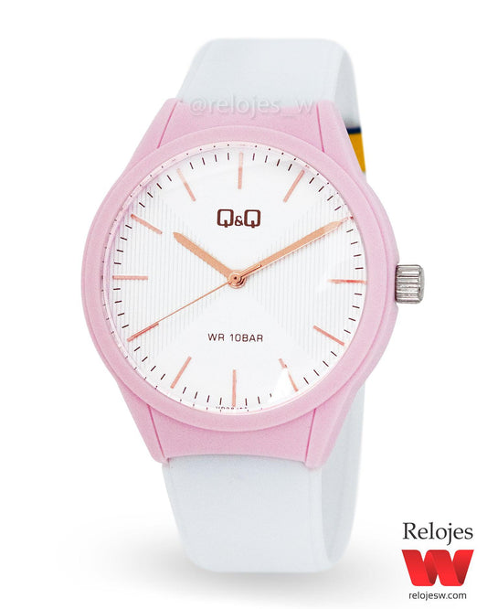 Reloj Q&Q Mujer Blanco Rosado VR28J824Y