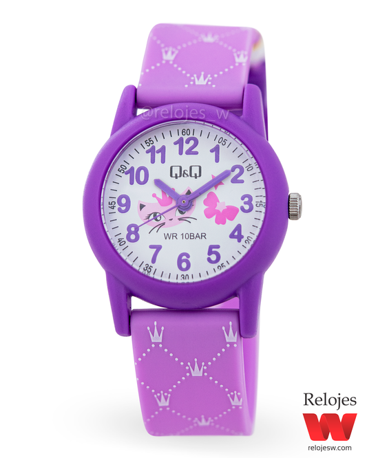 Reloj Q&Q Niña Gata VR99J014Y