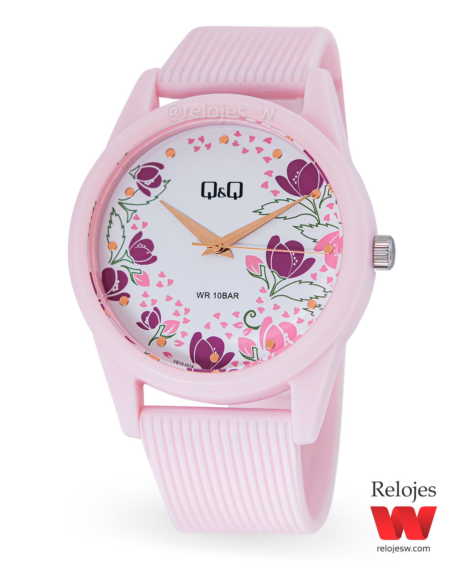 Reloj Q Q Mujer Silicona VS12J014Y