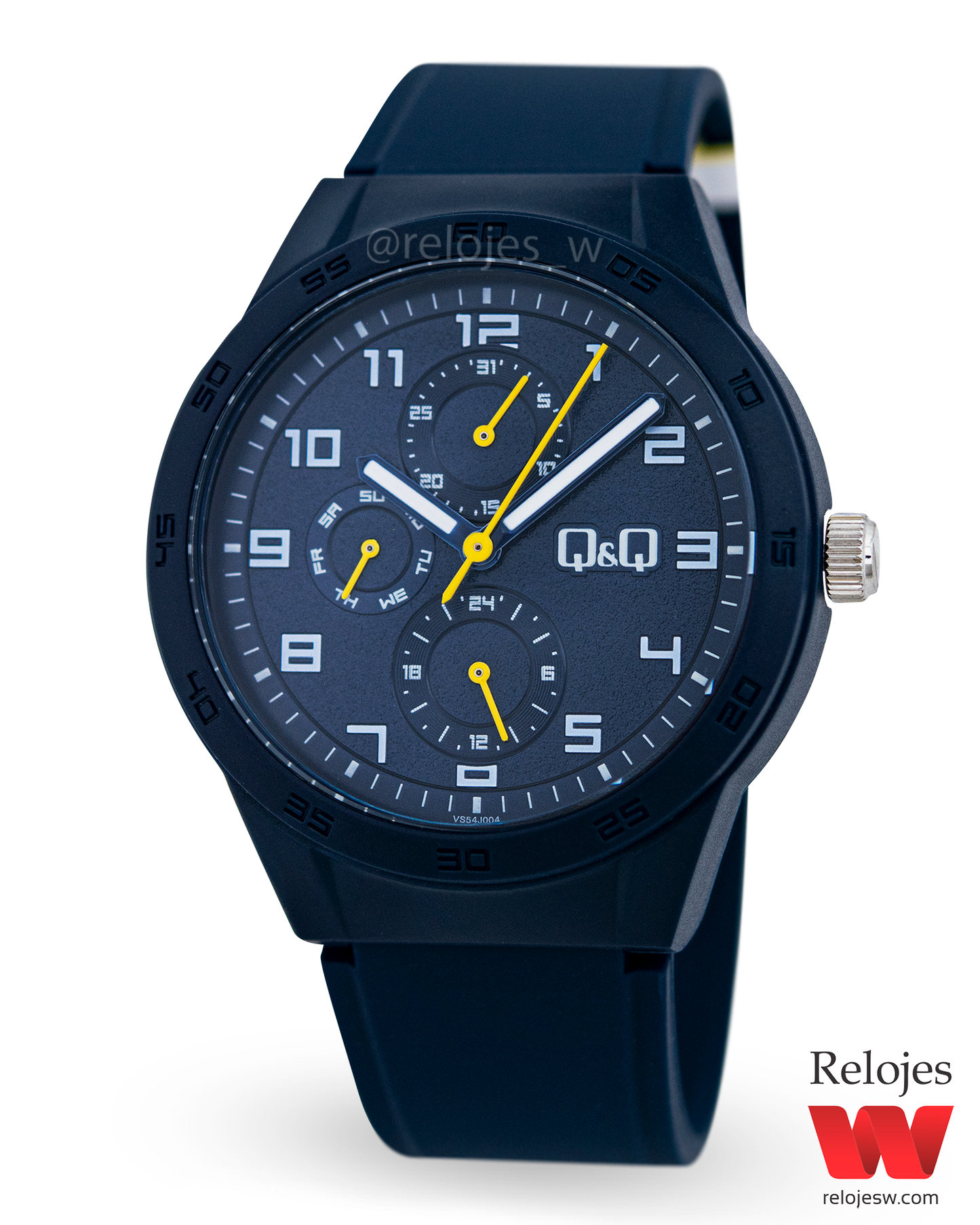 Reloj Q&Q Hombre VS54J004Y Azul