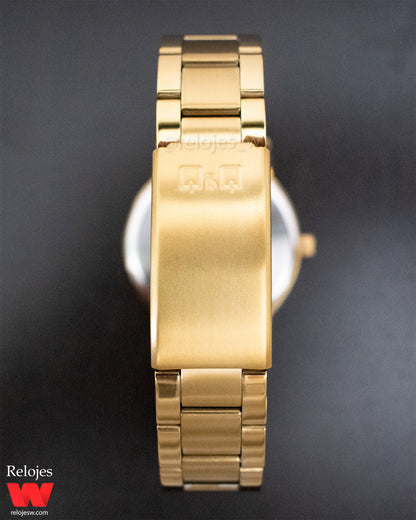 Reloj Q&Q Hombre QA38J010Y Dorado