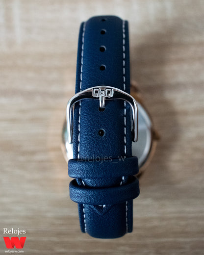 Reloj Q&Q Hombre CD02J807Y Azul Oro rosa