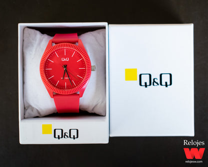 Reloj Q&Q Mujer VS68J002Y Rojo